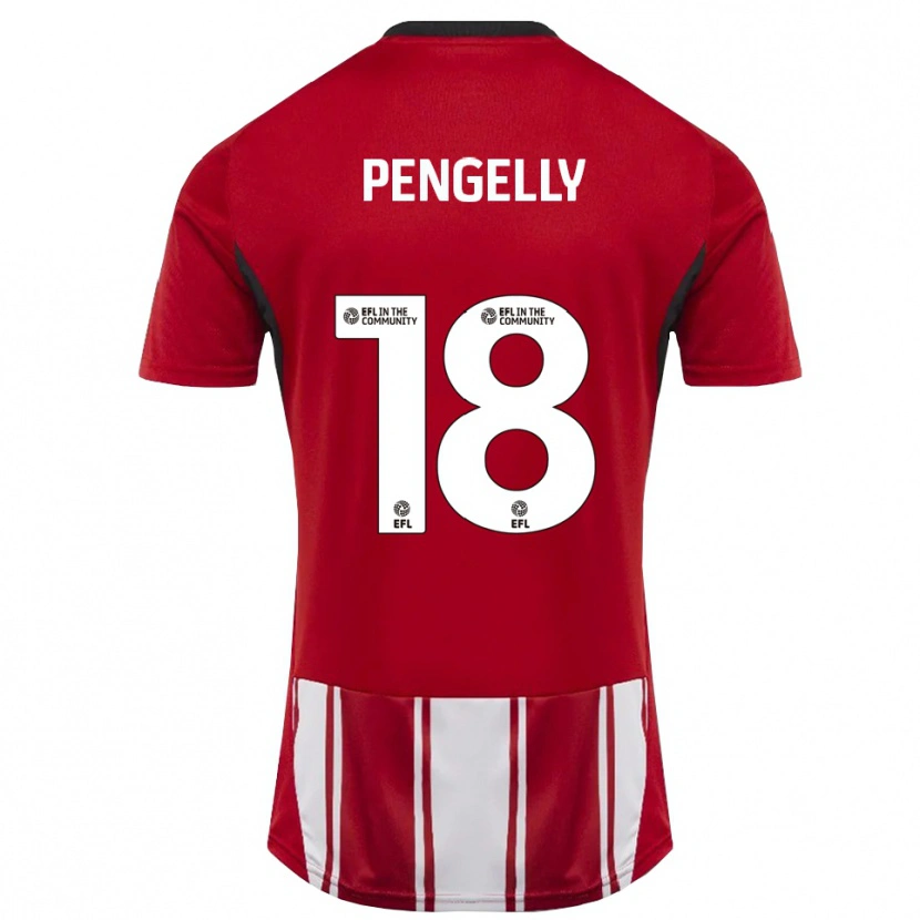 Danxen Women Connie Pengelly #18 Red White Black Home Jersey 2025/26 T-Shirt