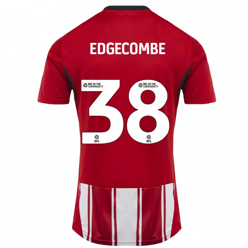 Danxen Women Max Edgecombe #38 Red White Black Home Jersey 2025/26 T-Shirt