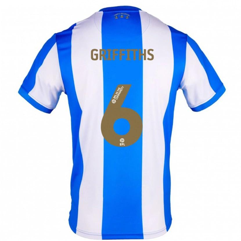 Danxen Women Lauren Griffiths #6 Blue White Home Jersey 2025/26 T-Shirt