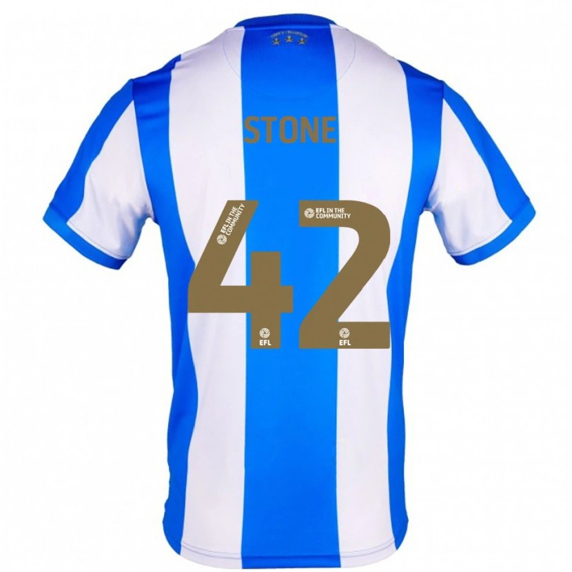 Danxen Women Michael Stone #42 Blue White Home Jersey 2025/26 T-Shirt