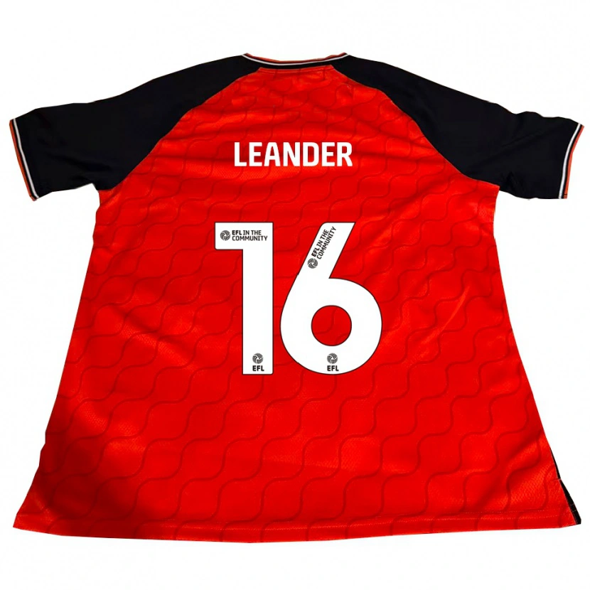 Danxen Women Tsaianne Leander #16 Orange Black White Home Jersey 2025/26 T-Shirt
