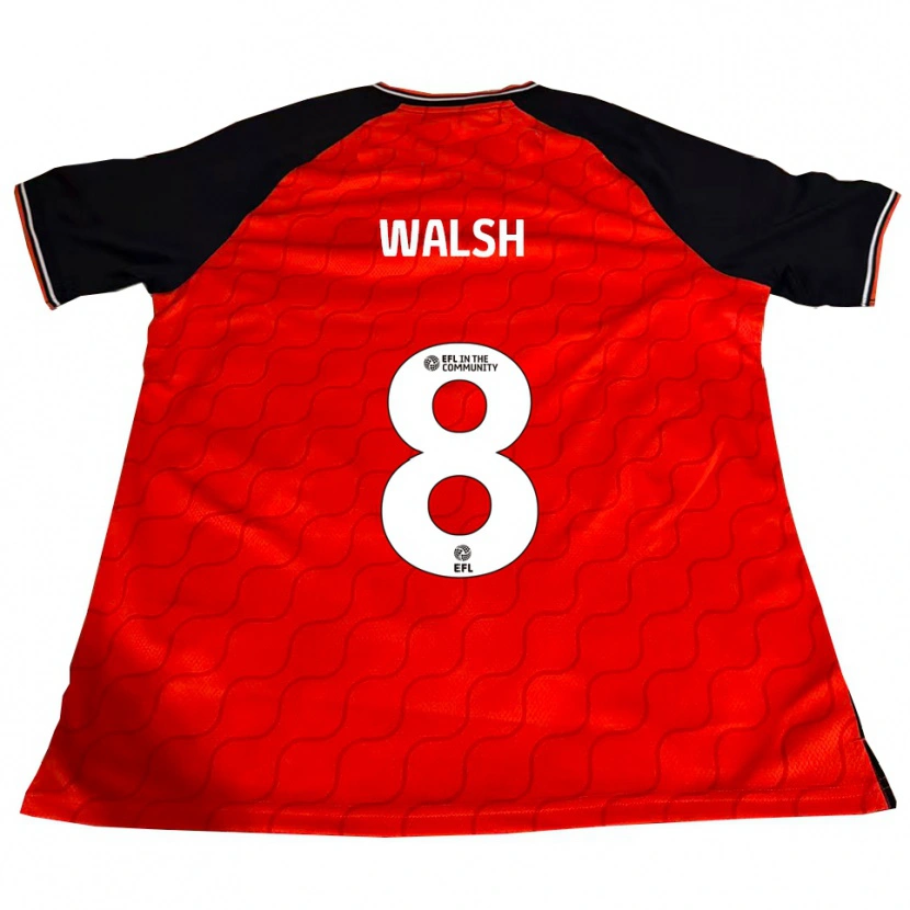 Danxen Women Liam Walsh #8 Orange Black White Home Jersey 2025/26 T-Shirt