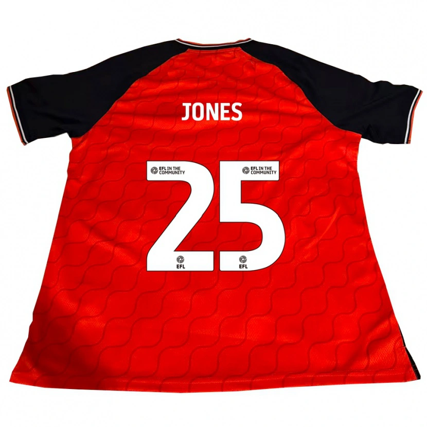 Danxen Women Isaiah Jones #25 Orange Black White Home Jersey 2025/26 T-Shirt