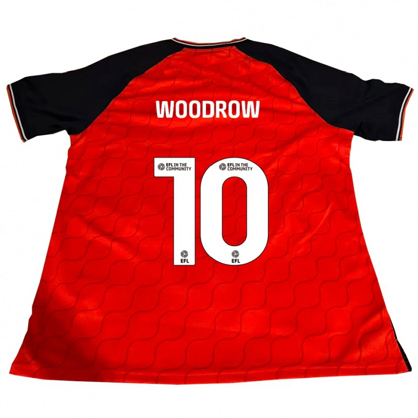 Danxen Women Cauley Woodrow #10 Orange Black White Home Jersey 2025/26 T-Shirt
