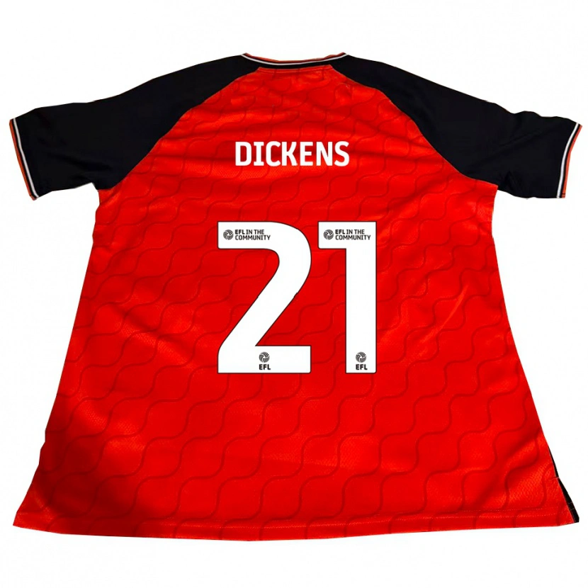 Danxen Women Andie Dickens #21 Orange Black White Home Jersey 2025/26 T-Shirt