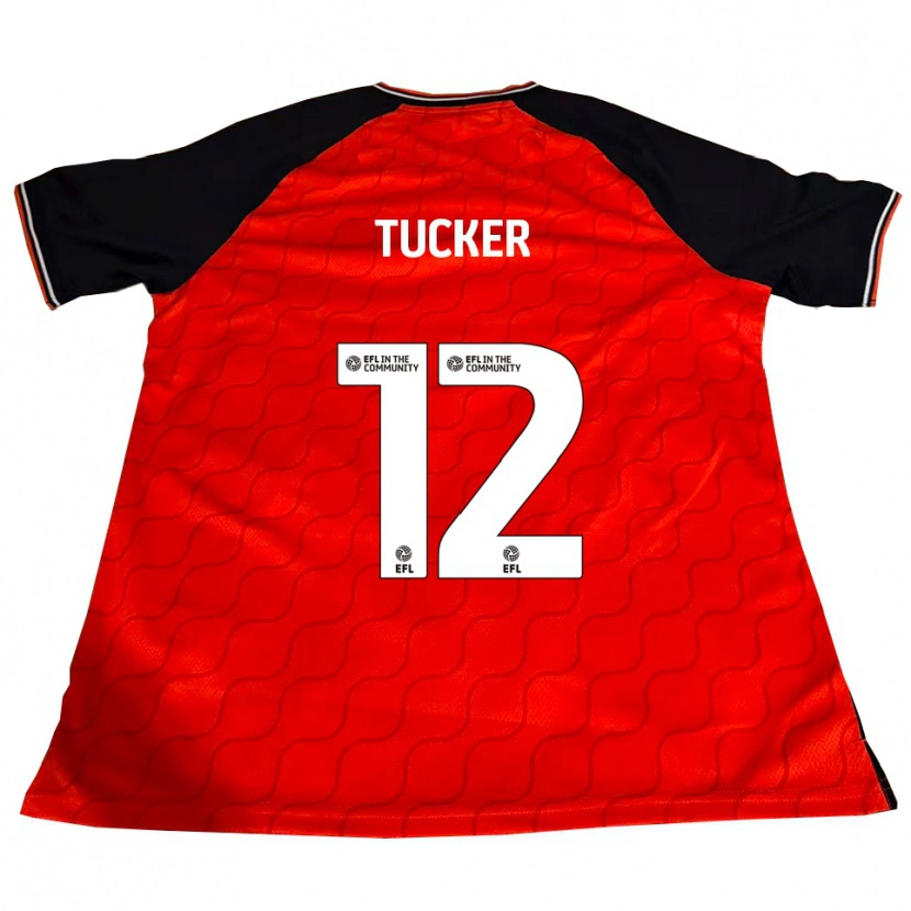 Danxen Women Nancy Tucker #12 Orange Black White Home Jersey 2025/26 T-Shirt