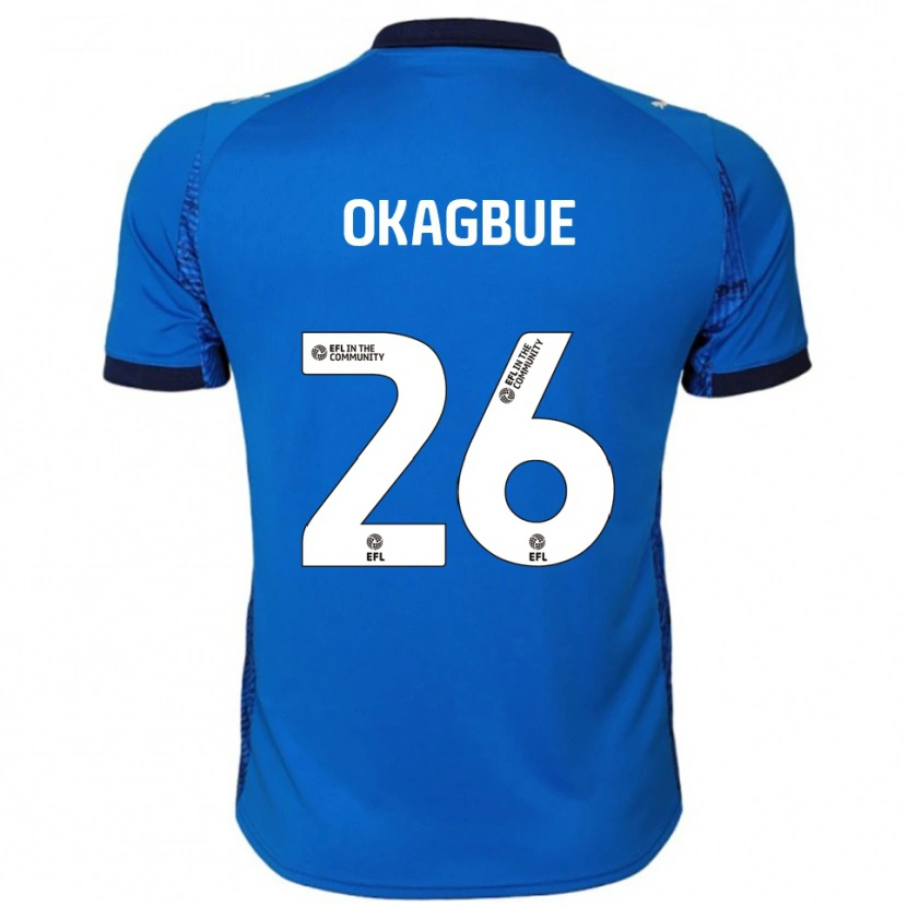 Danxen Women David Okagbue #26 Blue White Home Jersey 2025/26 T-Shirt