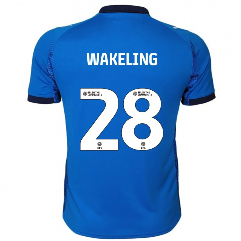 Danxen Women Jacob Wakeling #28 Blue White Home Jersey 2025/26 T-Shirt