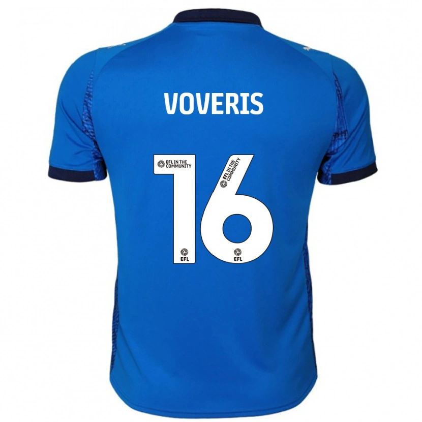 Danxen Women Airidas Voveris #16 Blue White Home Jersey 2025/26 T-Shirt