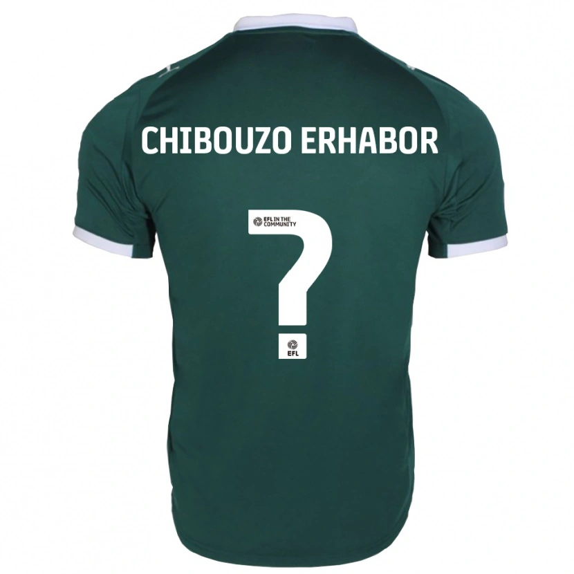 Danxen Women Comfort Chibouzo Erhabor #0 Green White Home Jersey 2025/26 T-Shirt