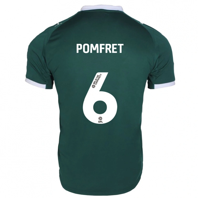Danxen Women Taya Pomfret #6 Green White Home Jersey 2025/26 T-Shirt