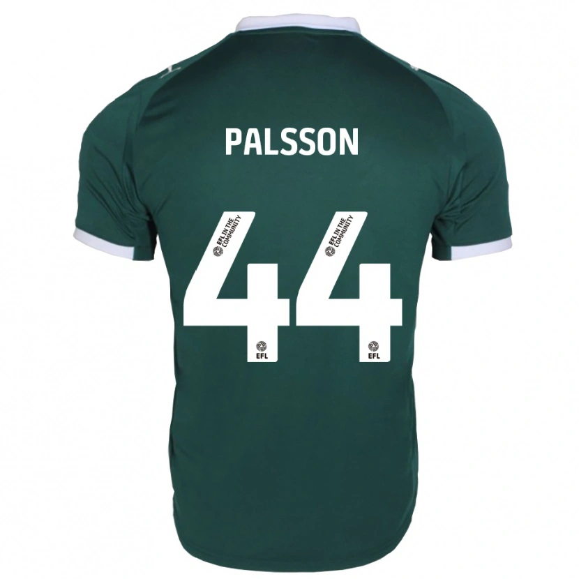 Danxen Women Victor Pálsson #44 Green White Home Jersey 2025/26 T-Shirt