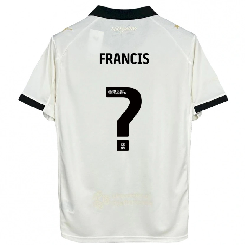 Danxen Women Louis Francis #0 Off-White Black Home Jersey 2025/26 T-Shirt