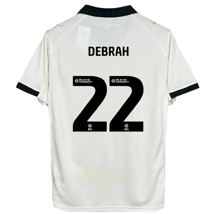 Danxen Women Jesse Debrah #22 Off-White Black Home Jersey 2025/26 T-Shirt