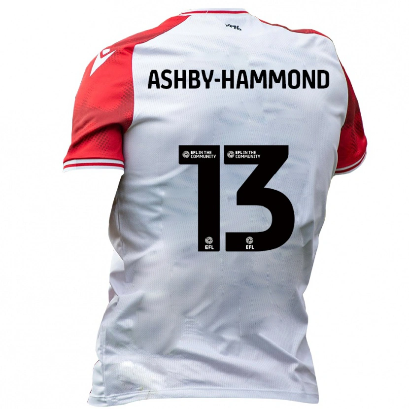 Danxen Women Taye Ashby-Hammond #13 White Red Home Jersey 2025/26 T-Shirt