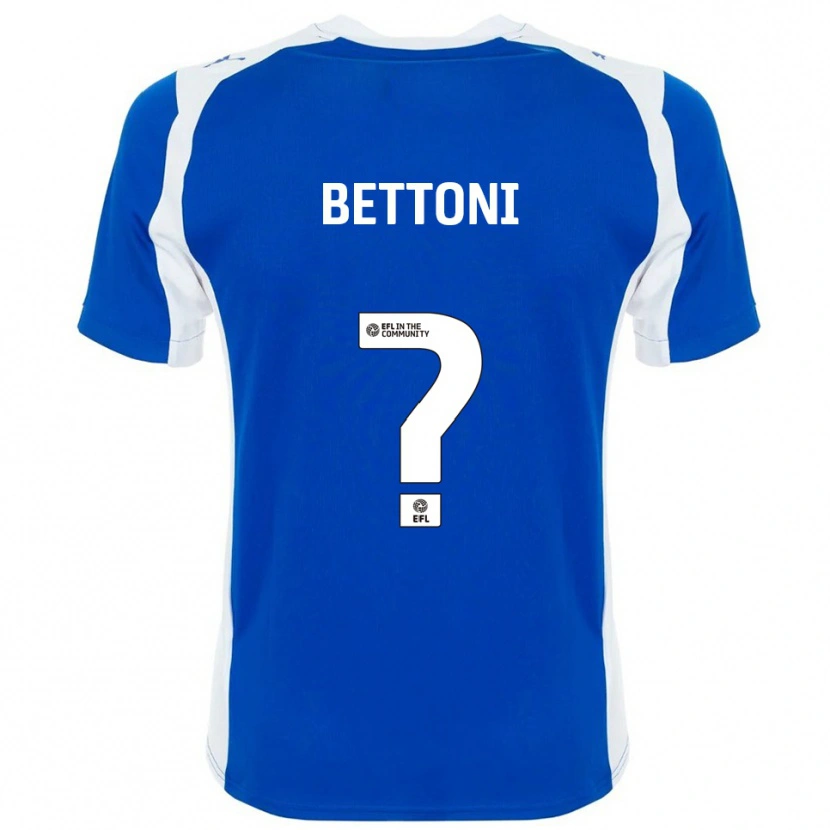 Danxen Women Harrison Bettoni #0 Blue White Home Jersey 2025/26 T-Shirt