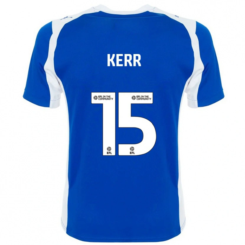 Danxen Women Jason Kerr #15 Blue White Home Jersey 2025/26 T-Shirt