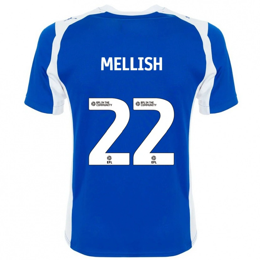Danxen Women Jon Mellish #22 Blue White Home Jersey 2025/26 T-Shirt