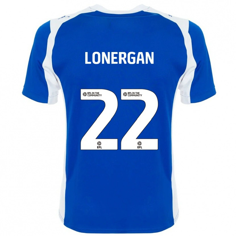Danxen Women Andy Lonergan #22 Blue White Home Jersey 2025/26 T-Shirt
