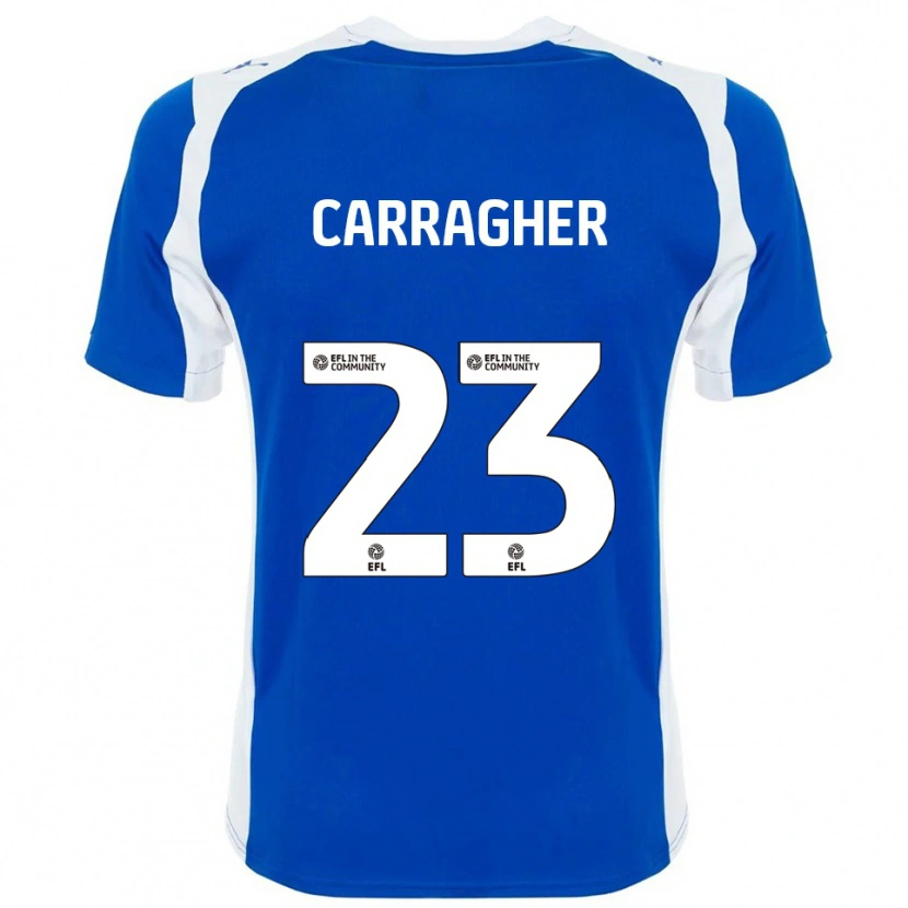 Danxen Women James Carragher #23 Blue White Home Jersey 2025/26 T-Shirt