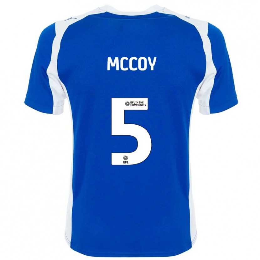 Danxen Women Libby Mccoy #5 Blue White Home Jersey 2025/26 T-Shirt
