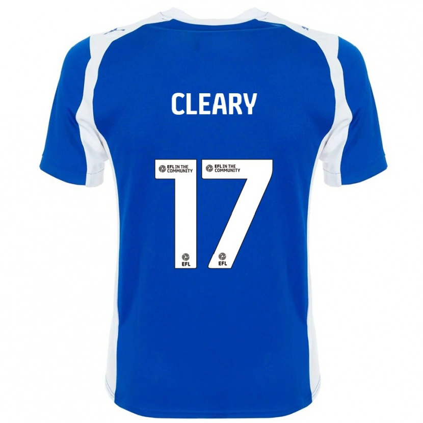 Danxen Women Ellie Cleary #17 Blue White Home Jersey 2025/26 T-Shirt