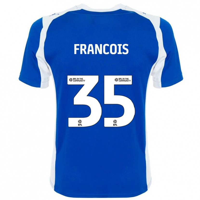 Danxen Women Tyrese Francois #35 Blue White Home Jersey 2025/26 T-Shirt