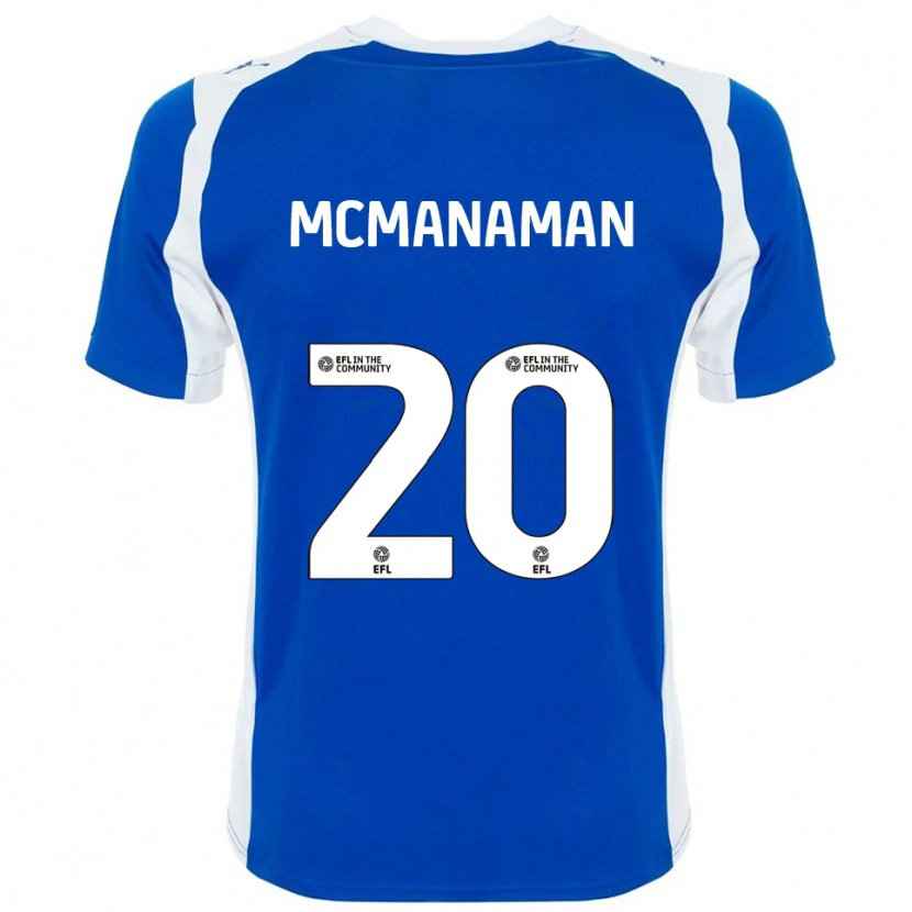 Danxen Women Callum Mcmanaman #20 Blue White Home Jersey 2025/26 T-Shirt