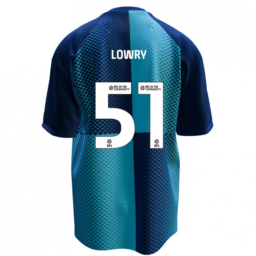 Danxen Women Alex Lowry #51 Blue Sky Blue Home Jersey 2025/26 T-Shirt