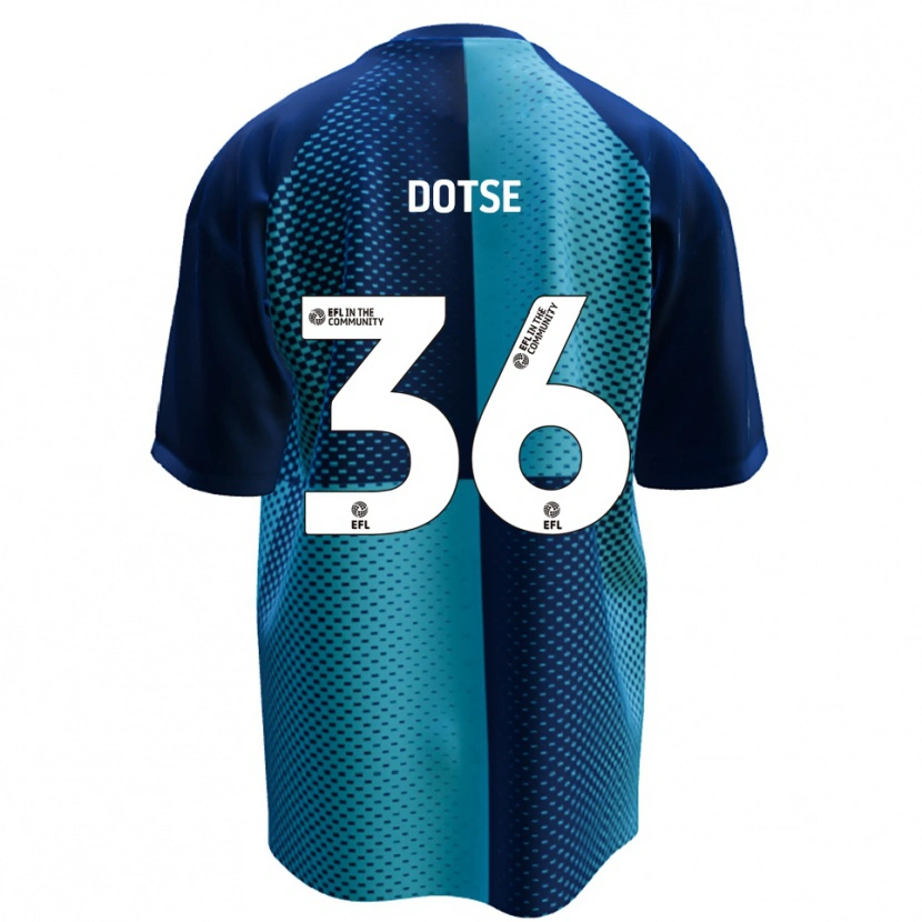 Danxen Women Jahiem Dotse #36 Blue Sky Blue Home Jersey 2025/26 T-Shirt
