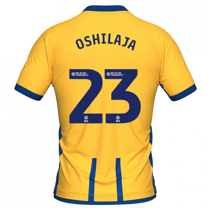 Danxen Women Adedeji Oshilaja #23 Yellow Blue Home Jersey 2025/26 T-Shirt