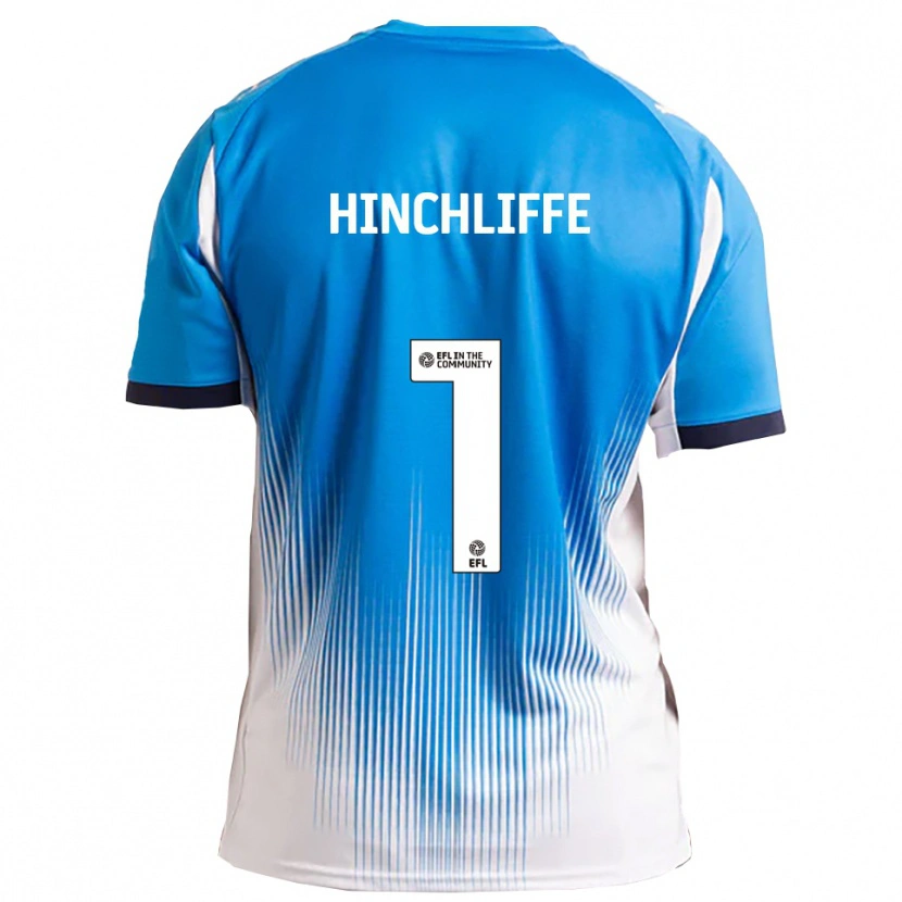 Danxen Women Ben Hinchliffe #1 Blue White Home Jersey 2025/26 T-Shirt