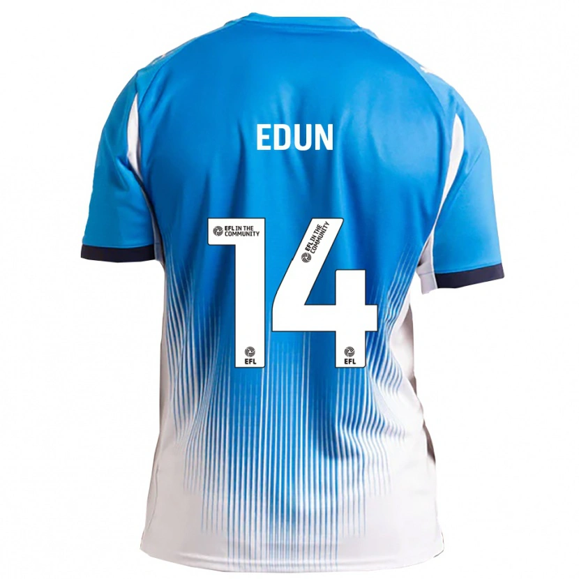 Danxen Women Tayo Edun #14 Blue White Home Jersey 2025/26 T-Shirt