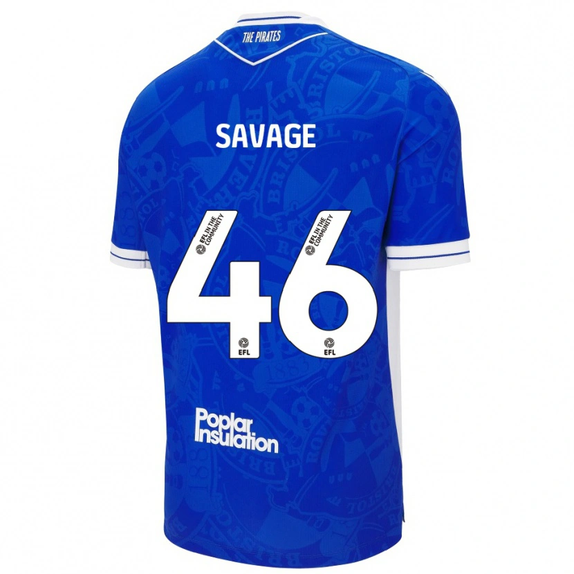 Danxen Women Taelan Savage #46 Blue White Home Jersey 2025/26 T-Shirt