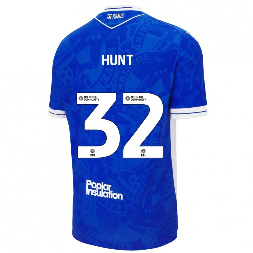 Danxen Women Jack Hunt #32 Blue White Home Jersey 2025/26 T-Shirt