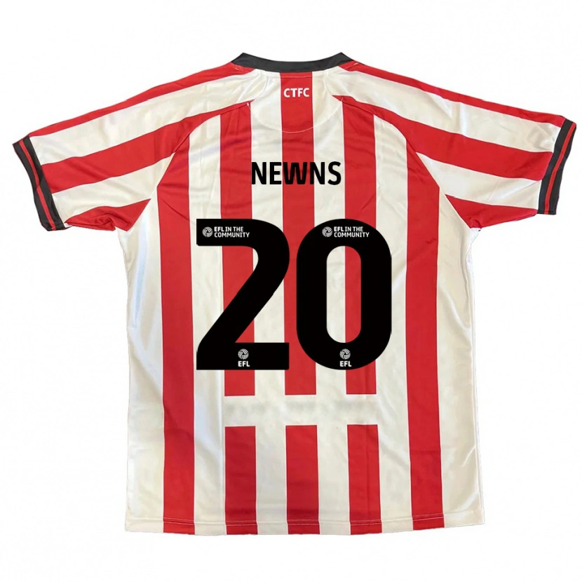 Danxen Women Issy Newns #20 Red White Black Home Jersey 2025/26 T-Shirt