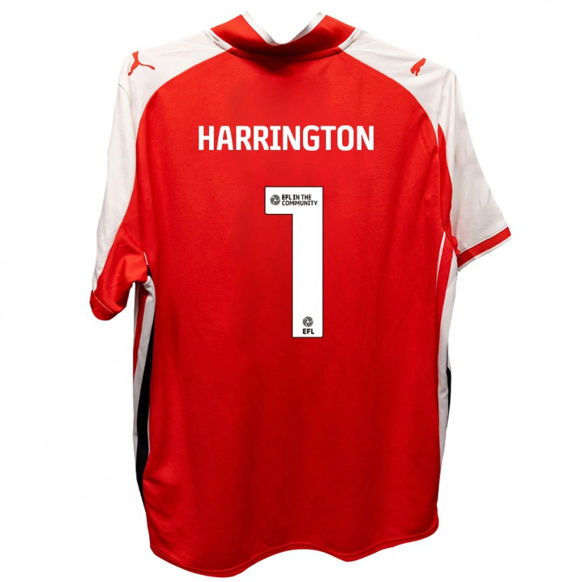 Danxen Women David Harrington #1 Red White Home Jersey 2025/26 T-Shirt