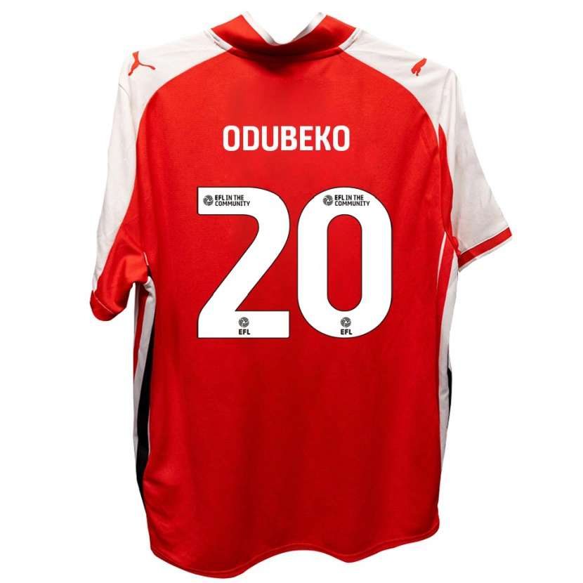 Danxen Women Mipo Odubeko #20 Red White Home Jersey 2025/26 T-Shirt
