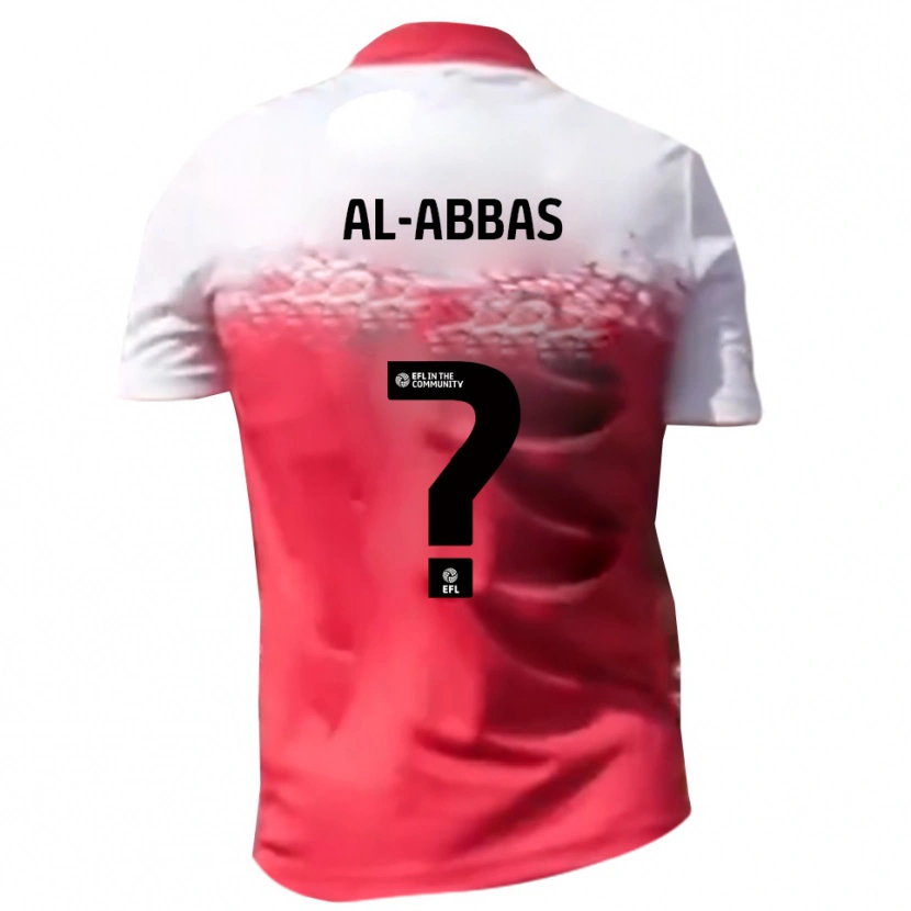 Danxen Women Yasin Al-Abbas #0 Red White Home Jersey 2025/26 T-Shirt