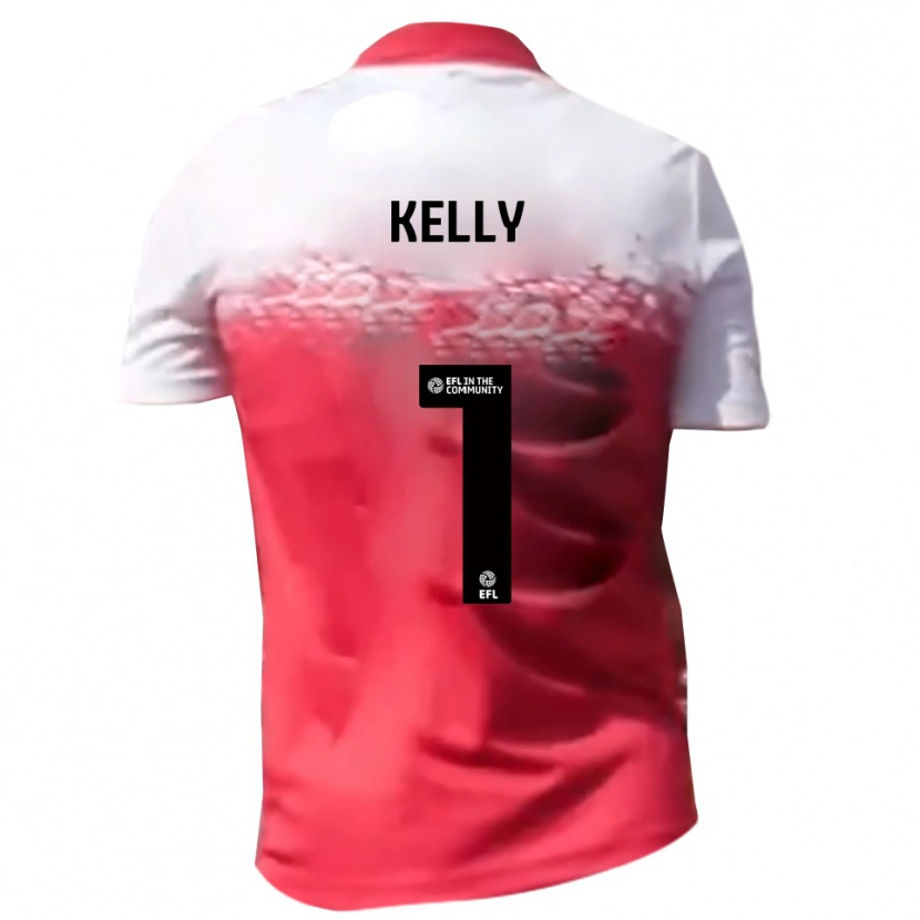 Danxen Women Michael Kelly #1 Red White Home Jersey 2025/26 T-Shirt