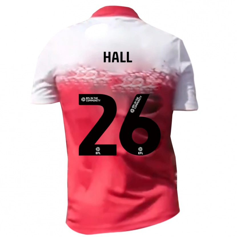 Danxen Women Charlie Hall #26 Red White Home Jersey 2025/26 T-Shirt