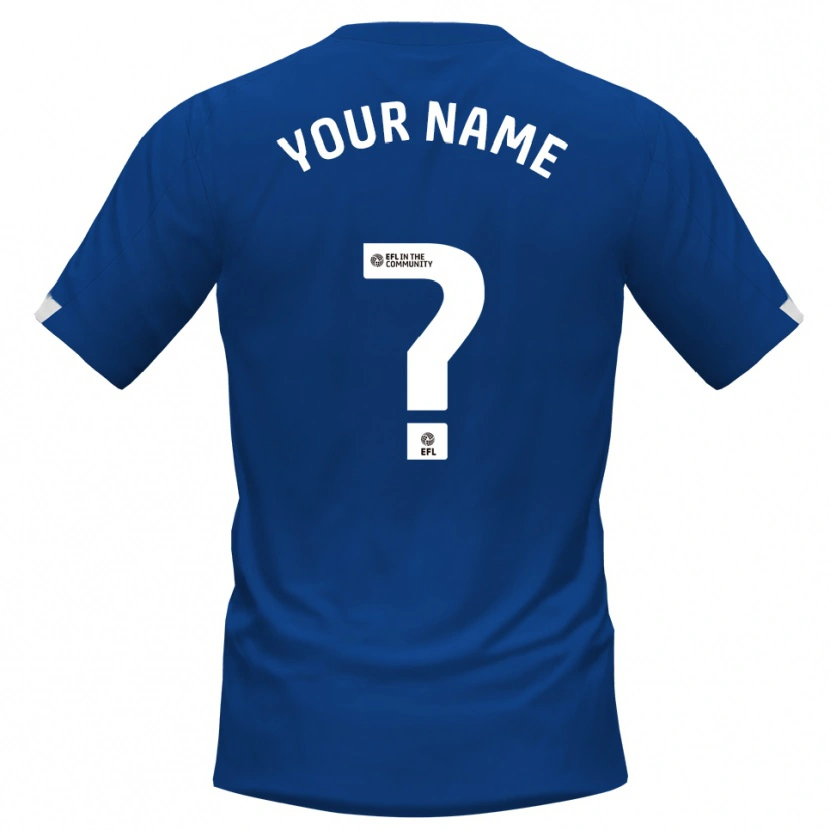 Danxen Women Your Name #0 Blue White Home Jersey 2025/26 T-Shirt