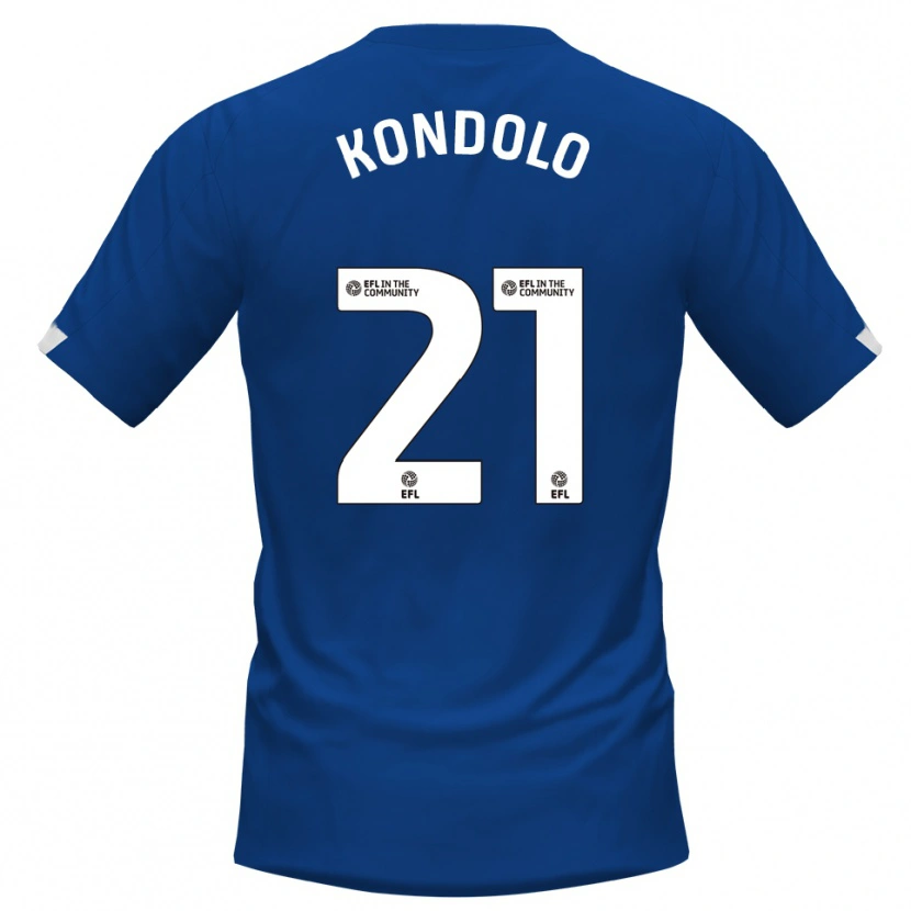 Danxen Women Christovie Kondolo #21 Blue White Home Jersey 2025/26 T-Shirt