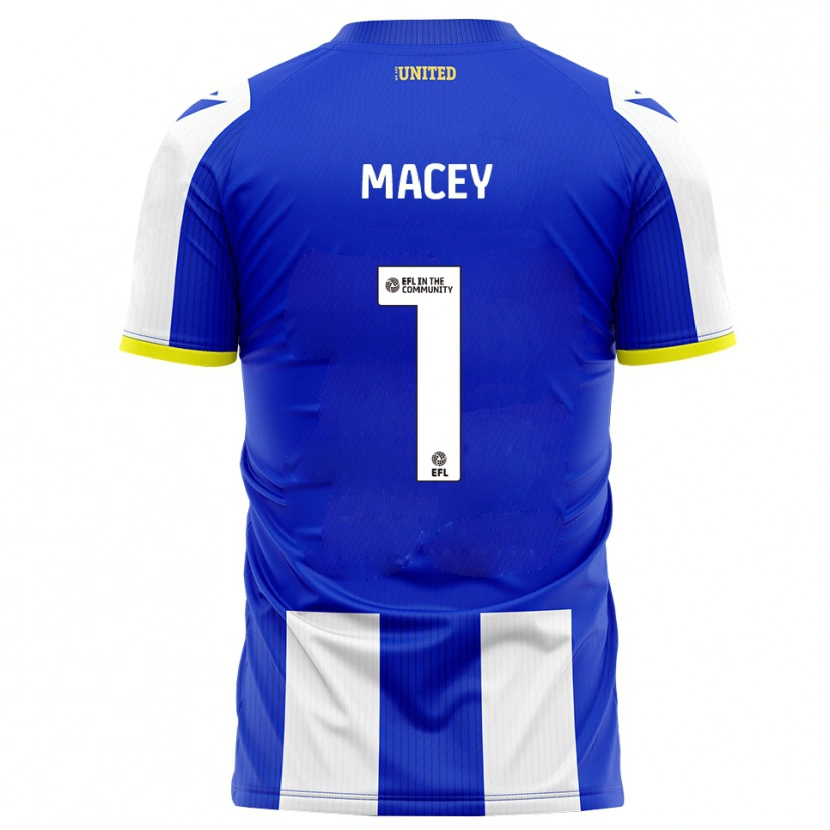 Danxen Women Matt Macey #1 Blue White Home Jersey 2025/26 T-Shirt