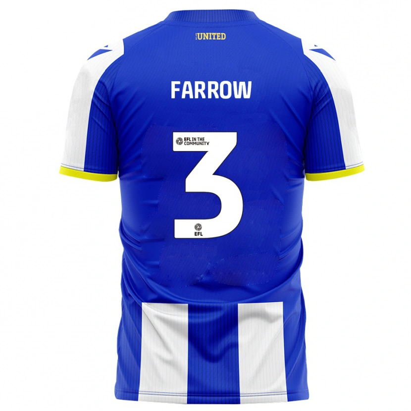 Danxen Women Sophie Farrow #3 Blue White Home Jersey 2025/26 T-Shirt