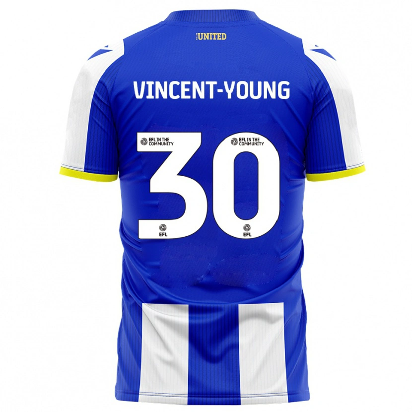 Danxen Women Kane Vincent-Young #30 Blue White Home Jersey 2025/26 T-Shirt