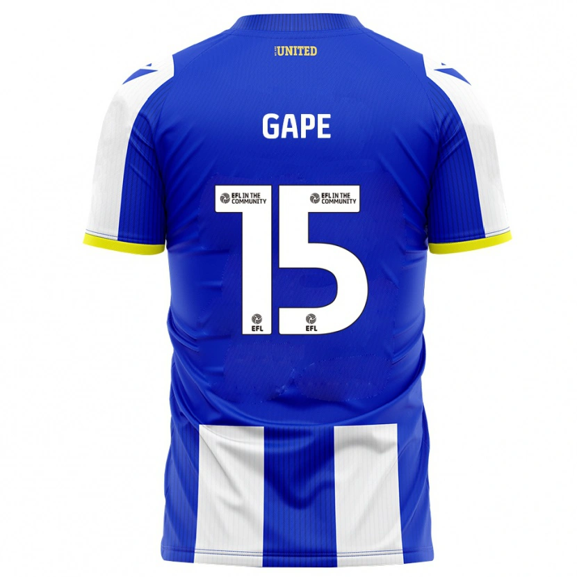 Danxen Women Dominic Gape #15 Blue White Home Jersey 2025/26 T-Shirt