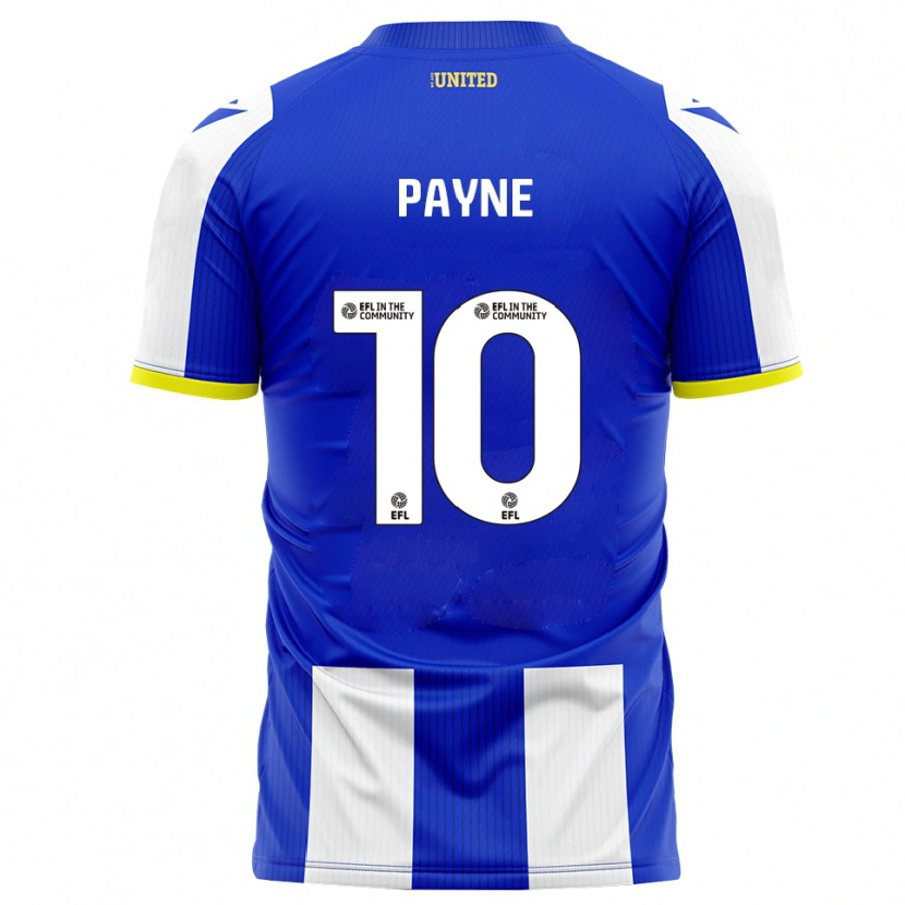 Danxen Women Jack Payne #10 Blue White Home Jersey 2025/26 T-Shirt