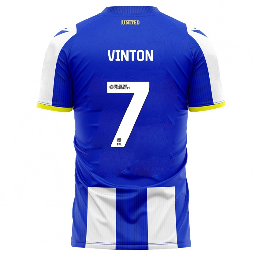 Danxen Women Ruby Vinton #7 Blue White Home Jersey 2025/26 T-Shirt