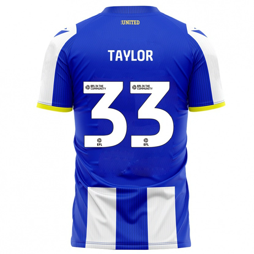 Danxen Women Lyle Taylor #33 Blue White Home Jersey 2025/26 T-Shirt